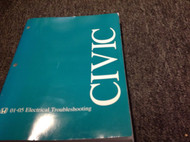 2001 2002 2003 2004 2005 Honda Civic Electrical Wiring Diagram Manual OEM