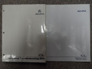 2001 Acura CL Service Repair Shop Electrical & Body Manual SET FACTORY OEM