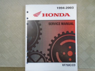2001 2002 2003 Honda Magna VF750C CD C2 Service Repair Shop Manual