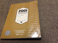 2001 GM Cadillac CATERA Wiring Diagrams & Electrical Information Manual EWD OEM