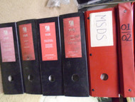 2001 GM Saturn Vue Service Shop Repair Workshop Manual Set OEM 6 Volume Binders