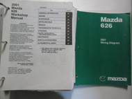 2001 Mazda 626 Service Repair Shop Manual and Electrical Wiring SET FACTORY EWD