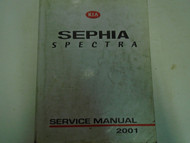 2001 Kia Spectra Sephia Service Repair Shop Manual Factory OEM Book Used