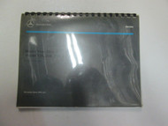 2001 Mercedes Benz 129 208 210 215 220 Introduction into Service Manual STAINED