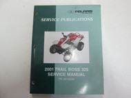 2001 Polaris Trail Boss 325 Service Manual Service Publications MINOR WEAR OEM