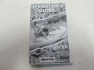 2001 Sea Doo SP XP Operator Guide Owners Manual English French OEM BOOK ***