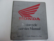 2002 03 04 05 06 07 08 2009 Honda FSC600/A Service Manual BINDER WORN FADING OEM