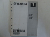 2001 Yamaha F50Z T50Z Service Repair Shop Manual LIT-18616-02-33 ***