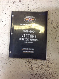 2002 2003 2004 POLARIS VICTORY Classic Touring Cruiser Service Shop Manual OEM