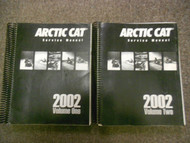 2002 ARCTIC CAT Service Shop Repair Manual SET BOOKS OEM SNOWMOBILE FACTORY