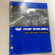 2002 Buell Cyclone M2 M2L Models Parts Catalog Manual Factory OEM Book