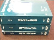 2002 CADILLAC DEVILLE Service Repair Shop Workshop Manual Set FACTORY OEM GM