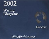 2002 FORD ESCORT Electrical Wiring Diagram Shop Repair Manual EWD EVTM OEM