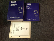 2002 FORD FOCUS Service Shop Repair Workshop Manual Set W EWD + Tech Bulletin
