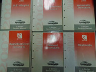 2002 GM Saturn L-Series Service Shop Repair Manual 6 Volume Set L Series