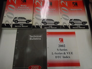 2002 GM Saturn Vue Service Shop Repair Manual 5 Volume Incomplete Set OEM ***