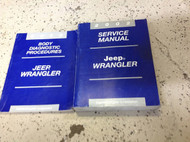 2002 JEEP WRANGLER Service Shop Repair Workshop Manual Set FACTORY W Body Diagn