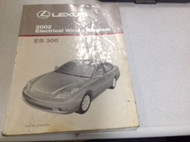 2002 Lexus ES300 ES 300 Electrical Wiring Diagram Troubleshooting Manual EWD EVT