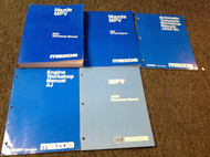 2002 Mazda MPV Service Repair Shop Workshop Manual Set W EWD + Body + Factory
