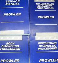 2002 PLYMOUTH PROWLER Service Repair Workshop Shop Manual Set W Diagnostics OEM