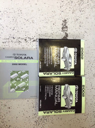 2002 Toyota CAMRY SOLARA Service Shop Workshop Repair Manual Set FACTORY W EWD