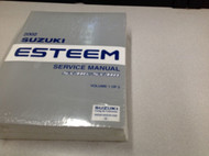 2002 SUZUKI ESTEEM SY416 SY418 Service Shop Repair Workshop Manual Set NEW