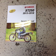 2003 2004 2005 2006 2007 2008 YAMAHA XT250 XT 250 Service Shop Repair Manual