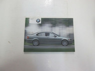 2003 BMW 320i 325i 325xi 330i 330xi Owners Operators Owner Manual OEM Factory
