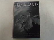 2003 FORD LINCOLN TOWN CAR Owners Operators Owner Manual FACTORY NEW