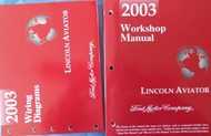 2003 LINCOLN AVIATOR TRUCK SUV Workshop Service Shop Repair Manual Set W EWD