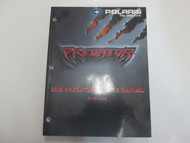 2003 Polaris Predator Service Repair Shop Manual DAMAGED FACTORY OEM DEAL 03