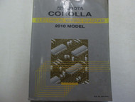 2003 TOYOTA COROLLA Electrical Wiring DIagrams Manual Factory OEM Book Used