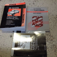 2003 Toyota TACOMA TRUCK Service Shop Repair Manual Volume 2 + EWD + Trans Bk