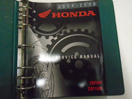 2004 2005 2006 2007 2008 2009 HONDA CRF80F CRF100F Service Repair Manual Used