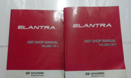2007 HYUNDAI Elantra Service Repair Shop Workshop Manual NEW 2 VOLUME SET BOOK