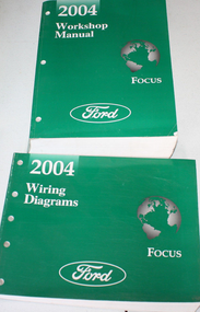 2004 FORD FOCUS Service Repair Shop Workshop Manual Set 04 W ETM EWD