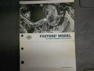 2004 Harley Davidson FXSTDSE2 Parts Catalog Manual FACTORY New