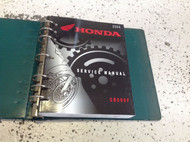 2004 Honda CB600F Motorcycle Service Shop Factory Manual W OEM Binder