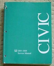 2004 HONDA CIVIC Service Shop Repair Workshop Manual BRAND NEW