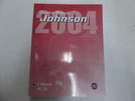 2004 Johnson 2 Stroke 40 50 Service Repair Workshop Manual FACTORY OEM ***