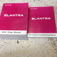 2004 HYUNDAI ELANTRA Service Repair Workshop Shop Manual Set ETM OEM