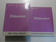 2004 Hyundai Tiburon Service Repair Shop Workshop Manual Set W EWD Factory NEW