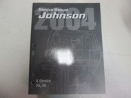 2004 Johnson 4 Stroke 25HP 30HP Service Repair Shop Workshop Manual FACTORY OEM