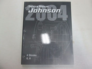2004 Johnson 4 Stroke 6, 8 Service Repair Shop Manual FACTORY OEM BOOK 04 DEAL