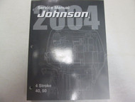 2004 Johnson 4 Stroke 40, 50 Service Repair Shop Manual FACTORY OEM DEAL