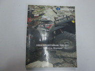 2004 Polaris Sportsman 700 EFI Service Repair Shop Manual NEW