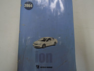 2004 SATURN ION Service Shop Repair Workshop Manual Volume 2 FACTORY Damage ***