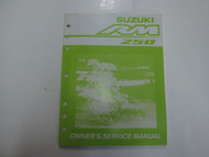2004 Suzuki RM250 Owners Service Shop Repair Workshop Manual FACTORY OEM x