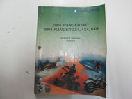 2004 Polaris Ranger TM 2X4 4X4 6X6 Service Repair Workshop Shop Manual NEW