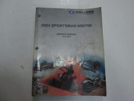 2004 Polaris Sportsman 600 700 Service Repair Workshop Manual NEW
